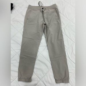 JAMES PERSE, pantalón de hombre color beige, talla 30